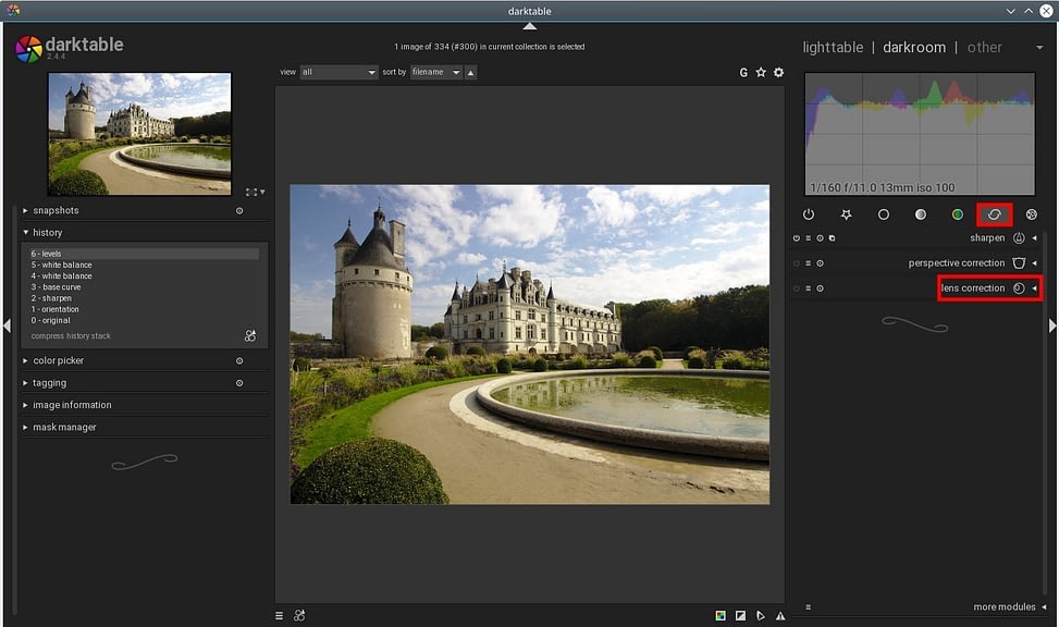 digital photo development with darktable tutorial files